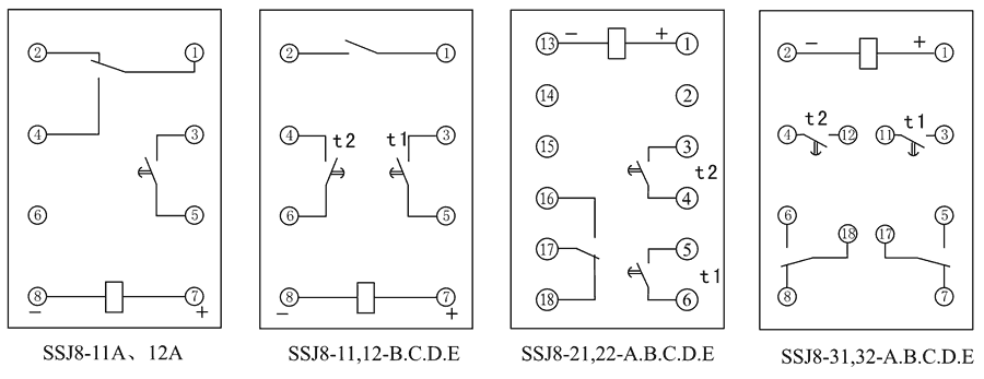 SSJ8-31D內部接線圖