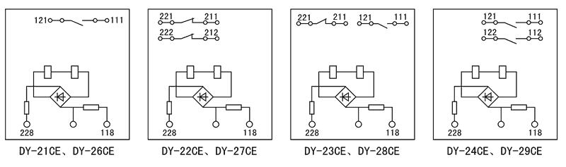 DY-21CE內部接線圖
