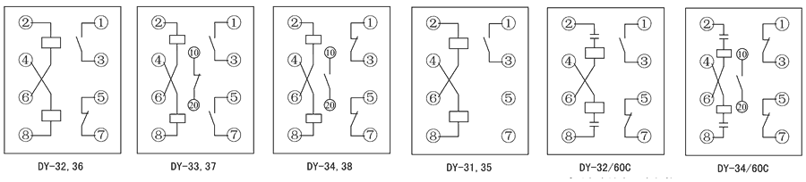 DY-34/60C內部接線圖